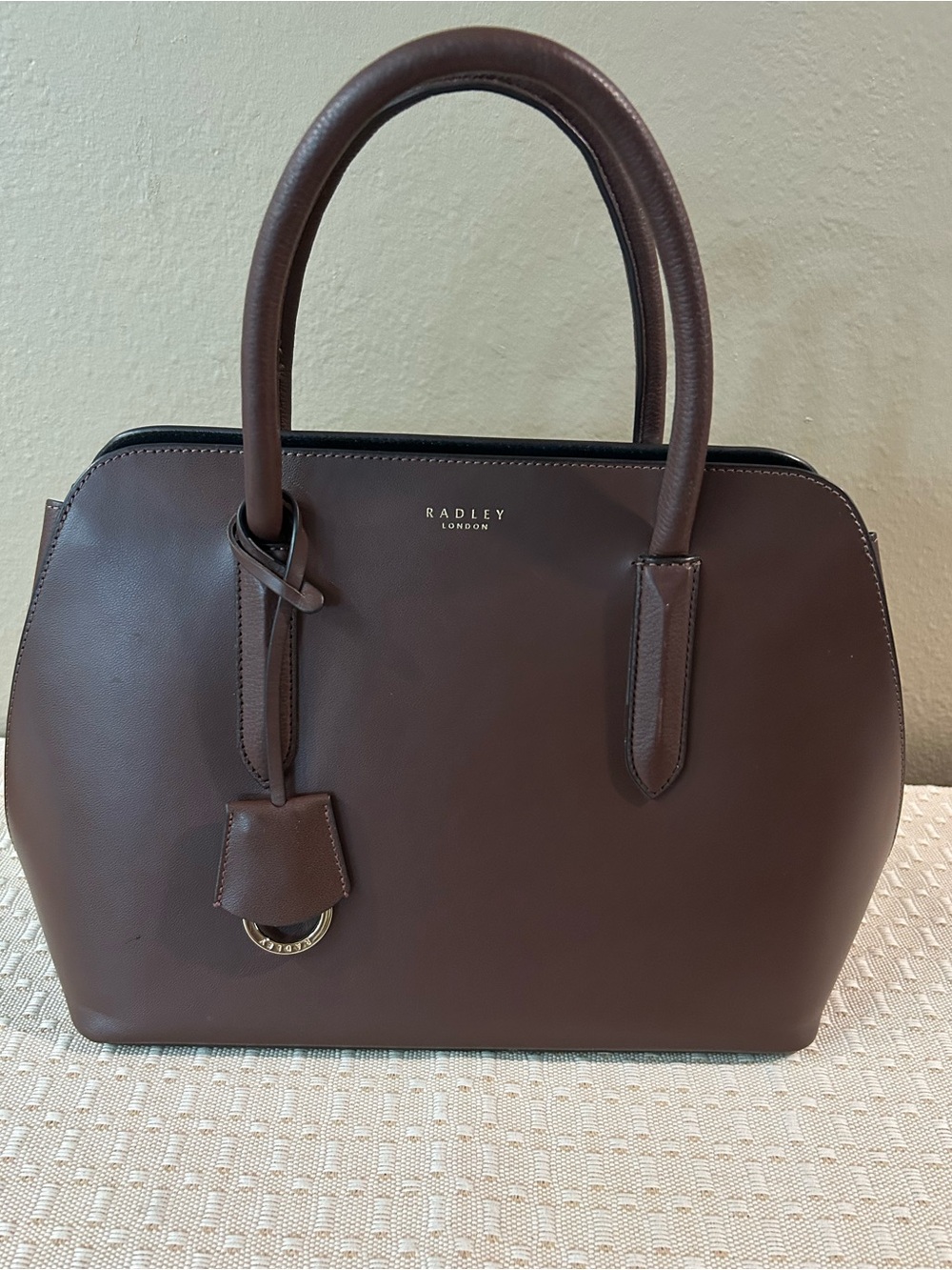 Radley London Liverpool Street Leather Satchel - Dark Brown
